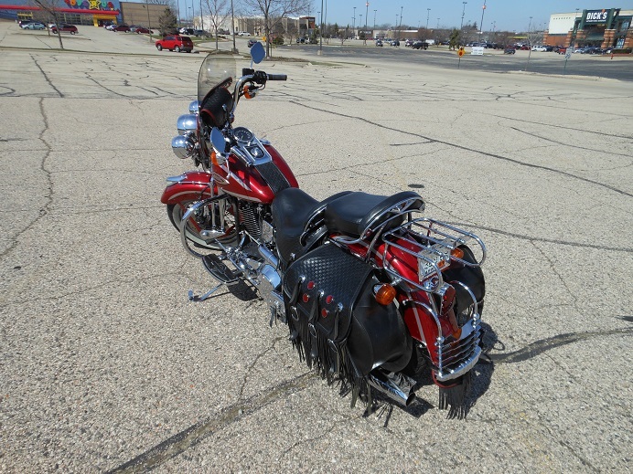Harley Left Rear View